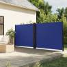 Retractable Side Awning Blue 180x1200 cm Colour blue Size 180 x 1200 cm Quantity in Package 1 