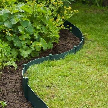 Nature Garden Border Edging 0.15x10m Green | Hipomarket