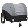 Bike Trailer Black and Grey - 45kg Iron - HipoMarket UK