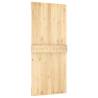 NARVIK Solid Wood Pine Door 90x210 cm - Hipomarket UK