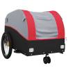 Durable Bike Trailer - Black and Red - 30 kg Capacity