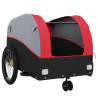 Durable Bike Trailer - Black and Red - 30 kg Capacity