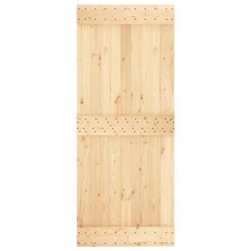 NARVIK Solid Wood Pine Door 85x210 cm - Durable & Stylish