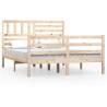 Solid Wood Bed Frame 160x200 cm - Timeless & Sturdy Design