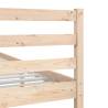 Solid Wood Bed Frame 160x200 cm - Timeless & Sturdy Design