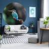 WallArt Circular Wallpaper - The Kingfisher | 142.5 cm