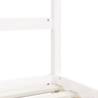 Kids Bed Frame White 90x200 cm Solid Pine - Safety & Style