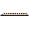 Black King Size Bed Frame 150x200 cm - Solid Pine Wood