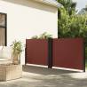 Retractable Side Awning Brown 140x1200 cm - Stylish Privacy Screen