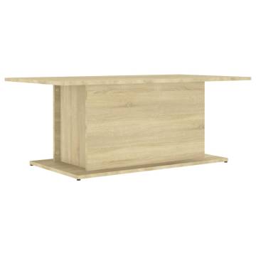 Stylish Coffee Table Sonoma Oak - Durable & Functional Design