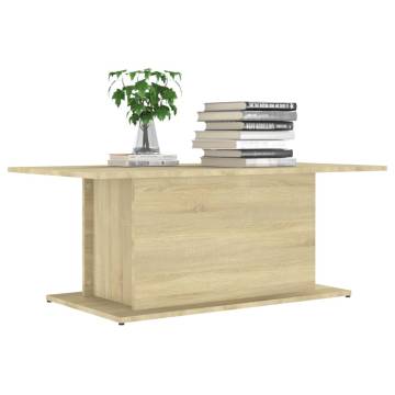 Stylish Coffee Table Sonoma Oak - Durable & Functional Design