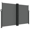 Retractable Side Awning Anthracite 160x1200 cm - Hipomarket