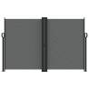 Retractable Side Awning Anthracite 160x1200 cm - Hipomarket