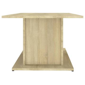 Stylish Coffee Table Sonoma Oak - Durable & Functional Design