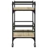 Kitchen Trolley Sonoma Oak - Stylish Storage Solution