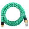 Suction Hose with Brass Connectors Green 1.1" 7 m PVC Colour green Size 7 m Model without floating kit 