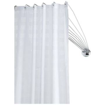 Sealskin Shower Curtain Rail Umbrella - Space-Saving Design