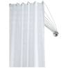 Sealskin Shower Curtain Rail Umbrella - Space-Saving Design