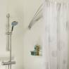 Sealskin Shower Curtain Rail Umbrella - Space-Saving Design