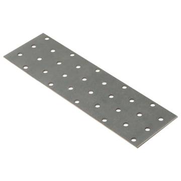 Perforated Plates 40 pcs 2mm Galvanised Steel | HipoMarket