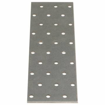 Perforated Plates 40 pcs 2mm Galvanised Steel | HipoMarket