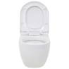 Wall-Hung Toilet with Concealed Cistern - Ceramic | HipoMarket