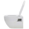 Wall-Hung Toilet with Concealed Cistern - Ceramic | HipoMarket