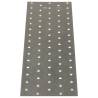 Perforated Plates 20 pcs | Galvanised Steel 300x100 mm