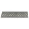 Perforated Plates 20 pcs | Galvanised Steel 300x100 mm