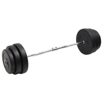 Curl Barbell with Plates 90 kg - Versatile Workout Set