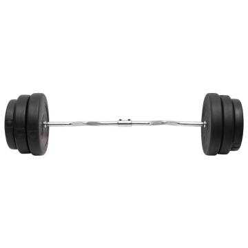 Curl Barbell with Plates 90 kg - Versatile Workout Set