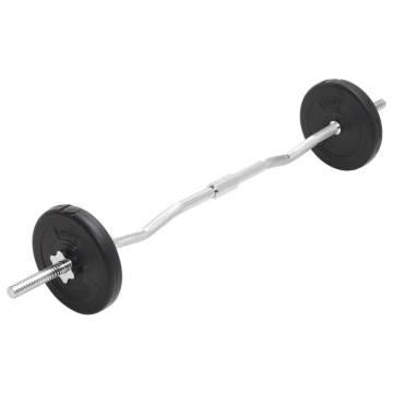 30 kg Barbell and Dumbbell Set - Versatile Workout Options