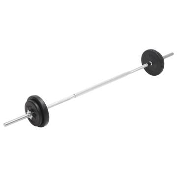 30 kg Barbell and Dumbbell Set - Versatile Workout Options