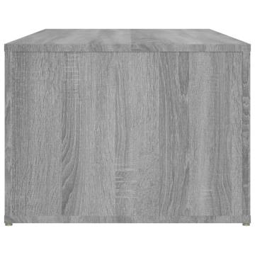 Coffee Table Grey Sonoma - 100x50x36 cm - Durable & Stylish