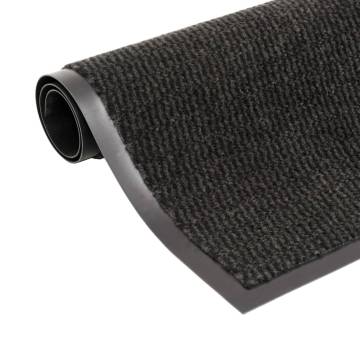 Dust Control Mat Rectangular Tufted 90x150 cm - Black