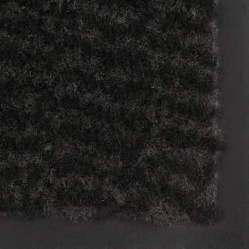 Dust Control Mat Rectangular Tufted 90x150 cm - Black