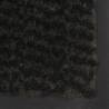 Dust Control Mat Rectangular Tufted 90x150 cm - Black