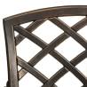 Garden Chairs 6 pcs Cast Aluminium Bronze - Durable & Stylish