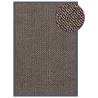 Doormat Tufted 80x120 cm Dark Brown Colour dark brown Size 80 x 120 cm Quantity in Package 1 