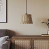 Ceiling Lamp Shade Brown Ø20x15 cm Wicker Colour brown Size Ø 20 x 15 cm 