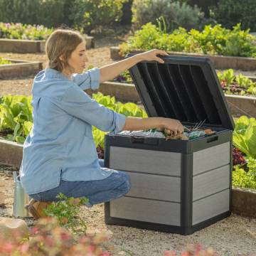 Keter Garden Storage Box Denali 113 L Anthracite | Hipomarket