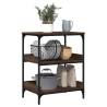 Brown Oak Kitchen Trolley - Versatile Storage Solution | Hipo Market