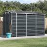 Garden Shed Anthracite 191x300x198 cm Galvanised Steel Colour anthracite Size 191 x 300 x 198 cm Quantity in Package 1 