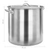 50L Stainless Steel Stock Pot - Durable Kitchen Essential