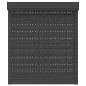 Roller Shutter Aluminium 110x130 cm Anthracite | Hipomarket