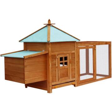 Deluxe Outdoor Chicken Coop - Quality & Comfort for Poultry