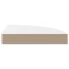 Floating Corner Shelf High Gloss White - Stylish & Durable