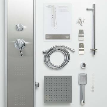 SCHÜTTE TAHITI Shower Panel - Stainless Steel & Durable Design