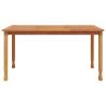 Garden Dining Table 150x90 cm Solid Wood Teak | HipoMarket