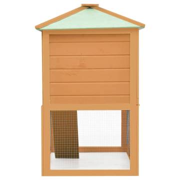 Animal Rabbit Cage Double Floor Wood | Cozy & Durable